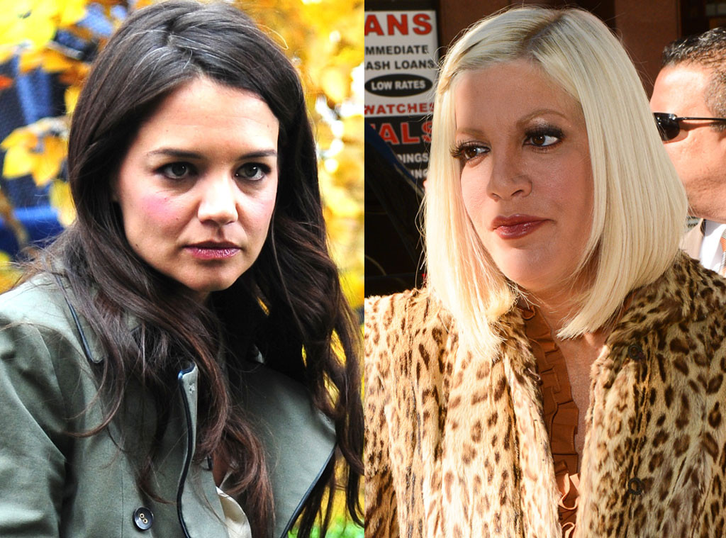 Tori Spelling, Katie Holmes Tori Spelling, Katie Holmes